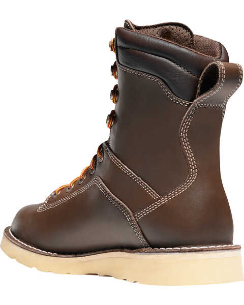 Image #4 - Danner Men's Quarry USA 8" Wedge Work Boots - Soft Round Toe , , hi-res