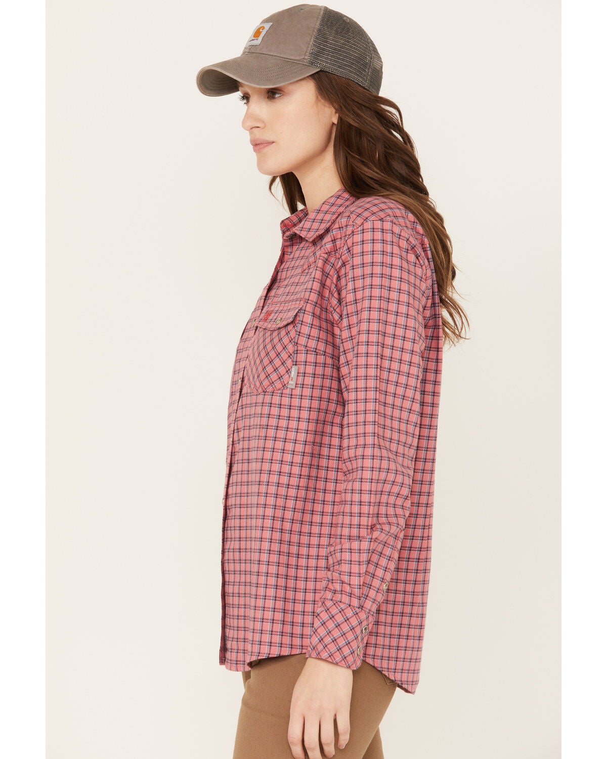Ariat Women's Red Plaid Button-Up Shirt