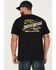 Image #1 - Smith & Wesson Men's Vintage Western Sign Logo Short Sleeve Graphic T-Shirt, Black, hi-res