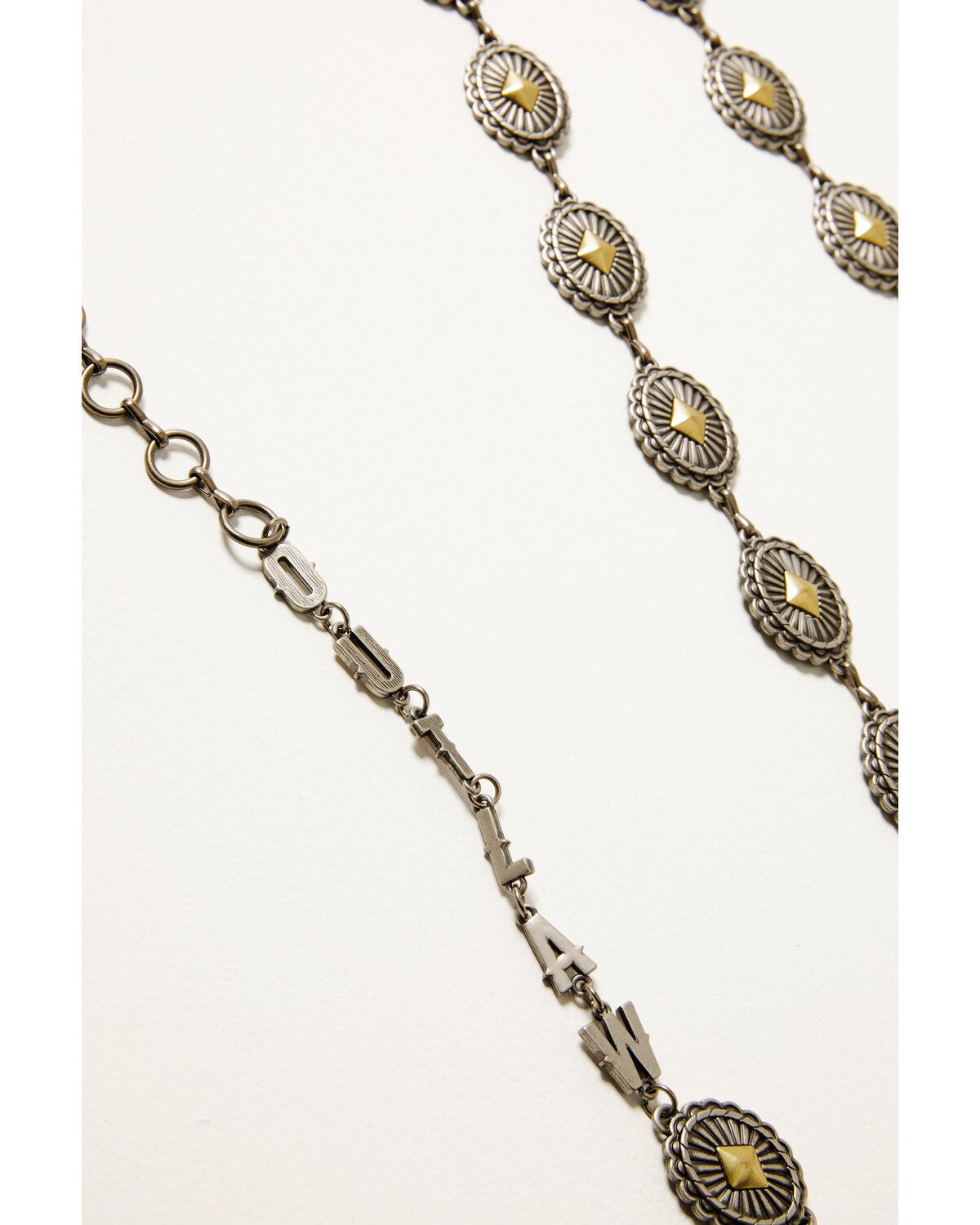 Idyllwind Women's Outlaw Country Swag Gold Chain Belt, Gold, hi-res