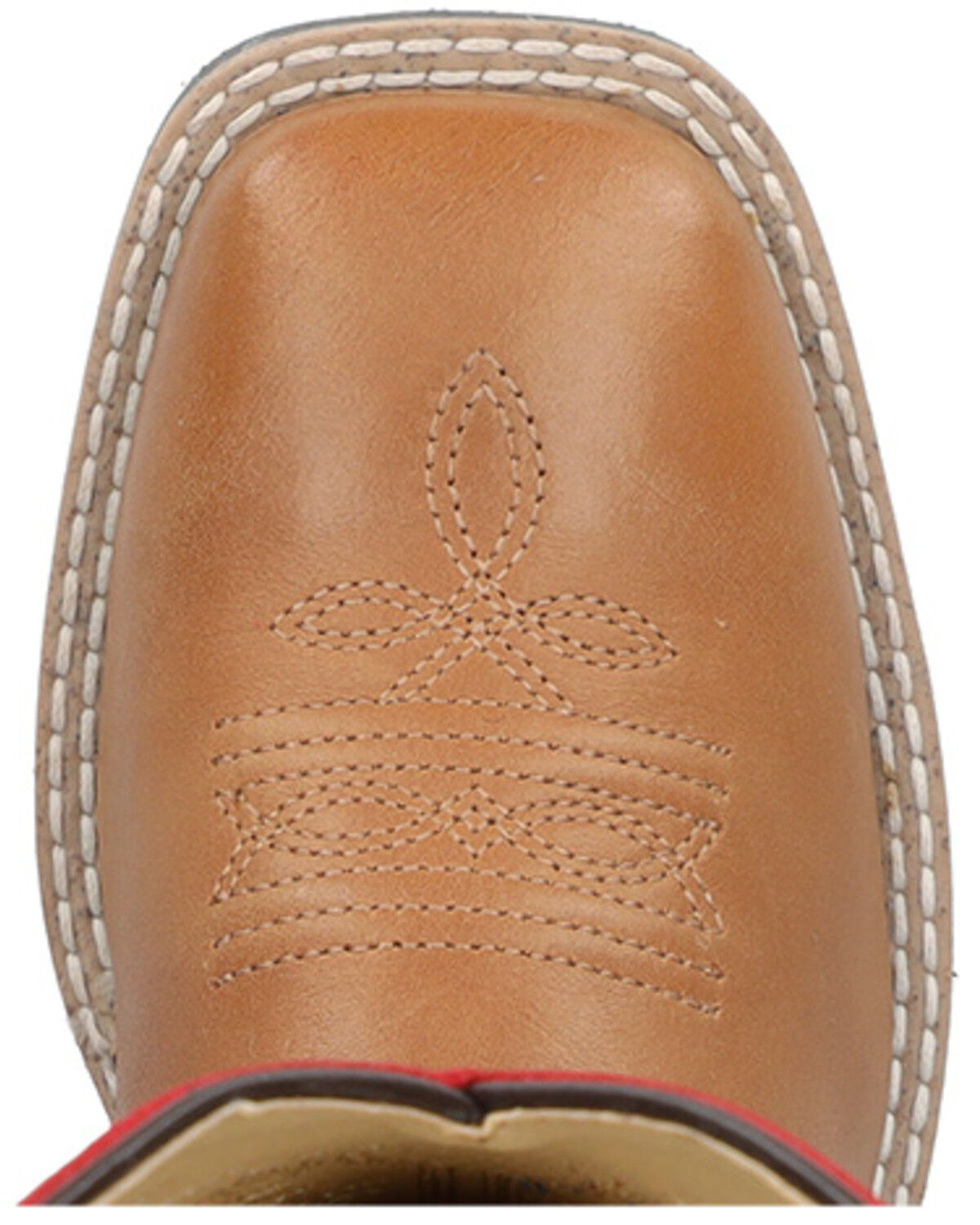 Image #6 - Smoky Mountain Boys' Barrett Western Boots - Broad Square Toe, Tan, hi-res