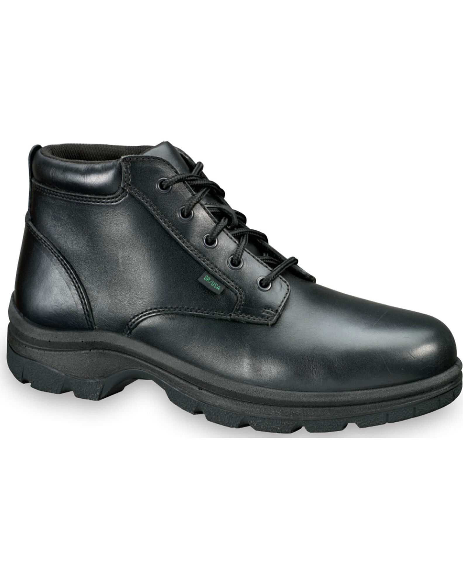 Image #1 - Thorogood Women's SoftStreets Postal Certified Chukkas, Black, hi-res