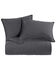 Image #2 - HiEnd Accents Charcoal Stonewashed Cotton Canvas King Coverlet Set, Charcoal, hi-res