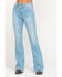 Image #1 - Idyllwind Women's Holston High Rise Fit & Flare Front Seam Jeans, , hi-res