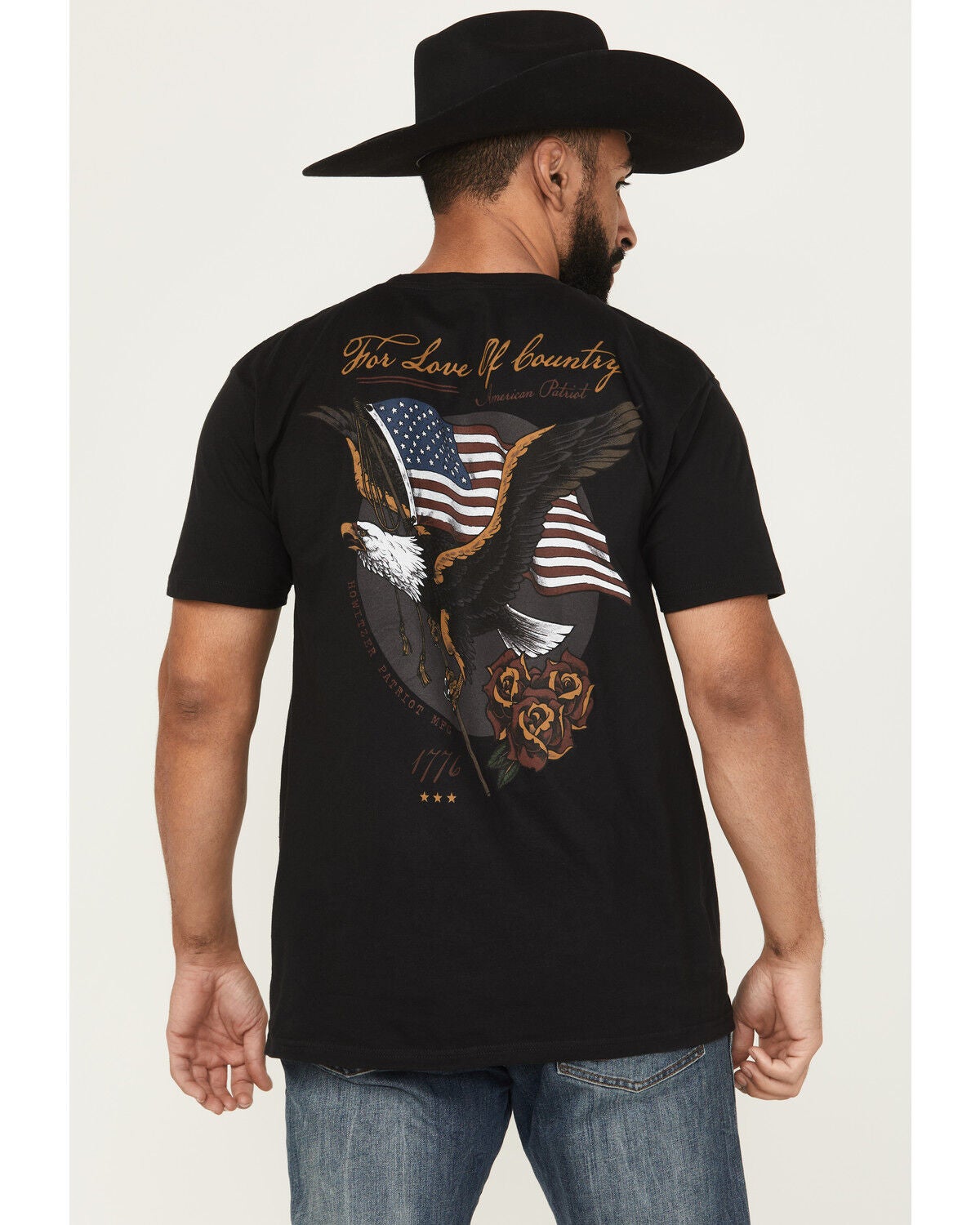 Howitzer Men's Sweet Land Short Sleeve Graphic T-Shirt, Black, hi-res