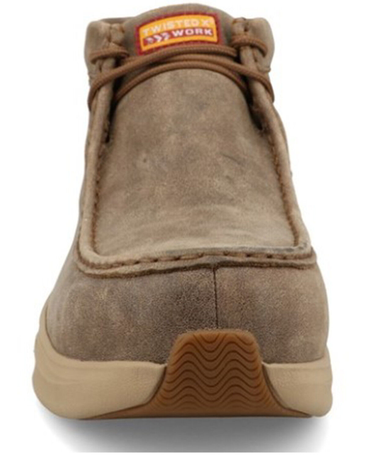 Image #4 - Twisted X Men's Feather X™ Moc Work Shoes - Nano Composite Toe, Brown, hi-res