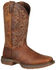 Image #2 - Durango Men's Rebel Western Boots, Brown, hi-res