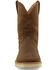 Image #4 - Twisted X Men's 10" Work Pull-On Wedge Work Boots - Soft Toe, Distressed Brown, hi-res