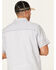 Image #4 - Brothers and Sons Men's Performance Short Sleeve Button Down Western Shirt, Navy, hi-res