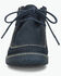 Image #4 - Born Women's Basin Suede Chukka Booties - Moc Toe, Navy, hi-res