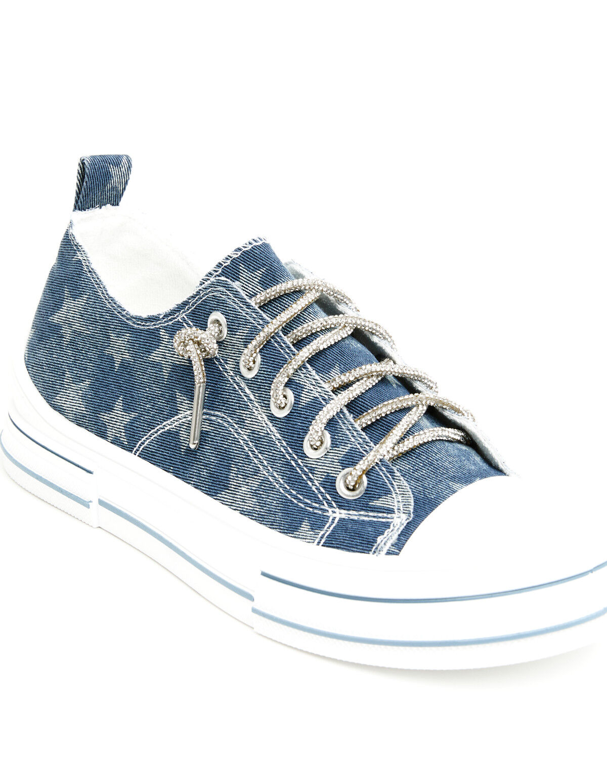 Image #1 - Very G Women's Aman Prints 2 Casual Sneakers, Navy, hi-res