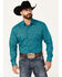 Image #1 - Roper Men's Amarillo Medallion Print Long Sleeve Button-Down Shirt, , hi-res