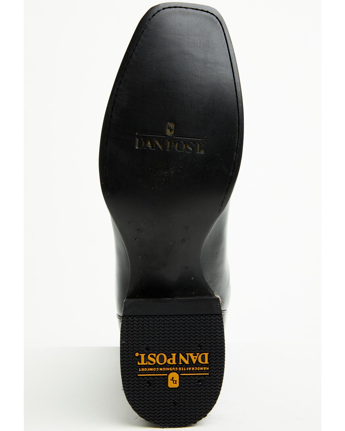 Image #7 - Dan Post Men's Remington Tall Western Boots - Square Toe, Black, hi-res