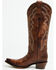 Image #3 - Circle G Women's Shedron Tall Western Boots - Snip Toe, Red, hi-res