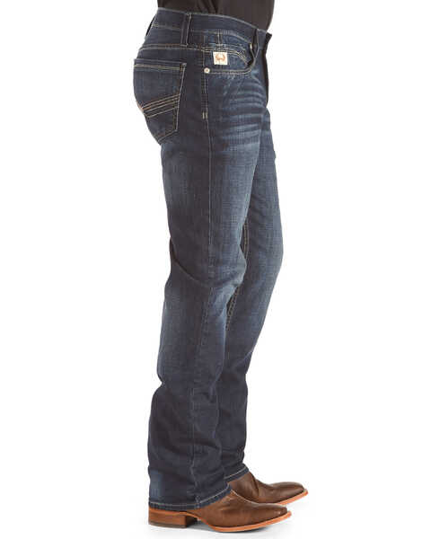 Cinch Men's Ian Western Bootcut Jeans , Indigo, hi-res