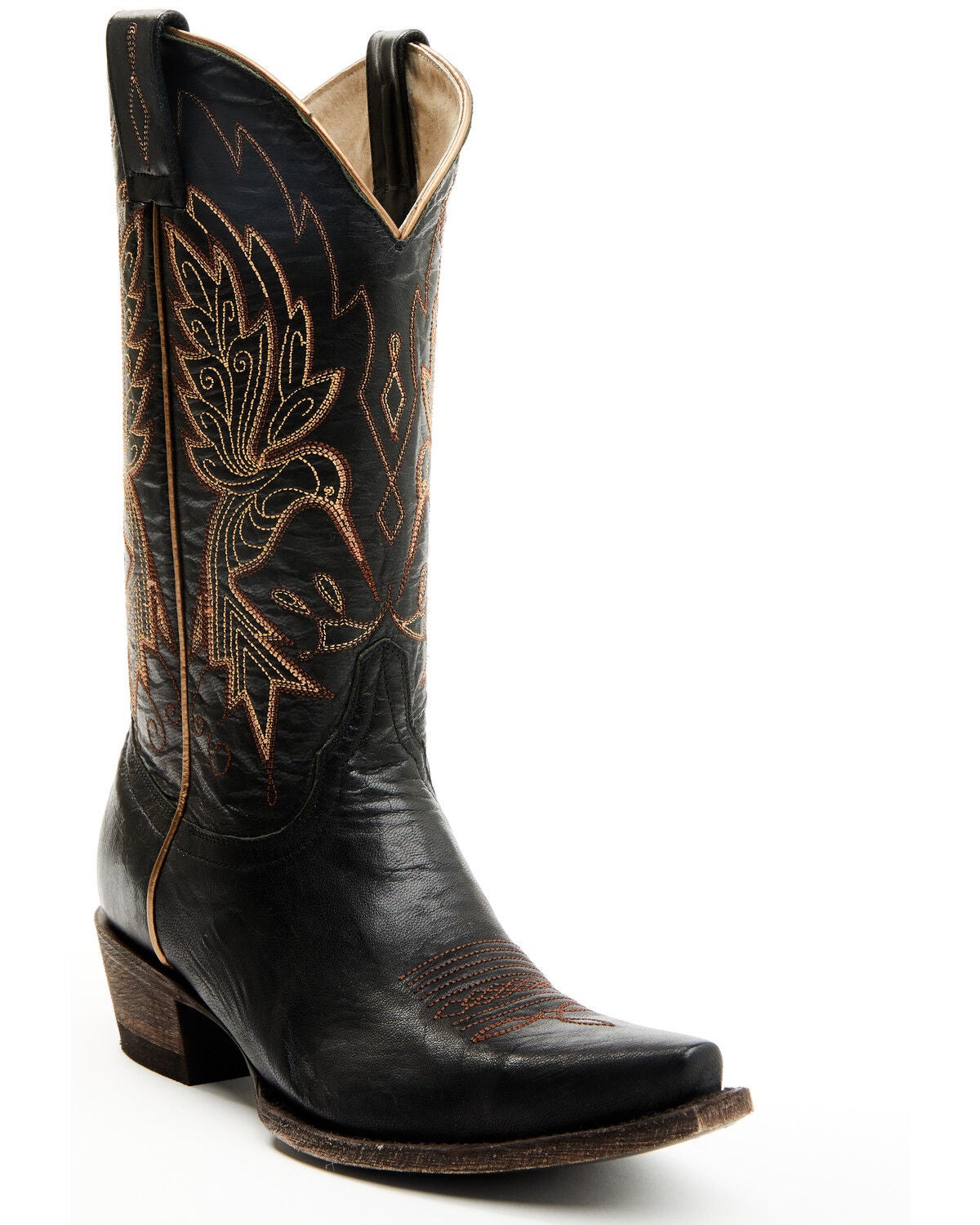Idyllwind Women's Wings Western Boots - Snip Toe, Black, hi-res
