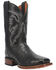 Dan Post Men's Alamosa Western Boots - Broad Square Toe, Black, hi-res