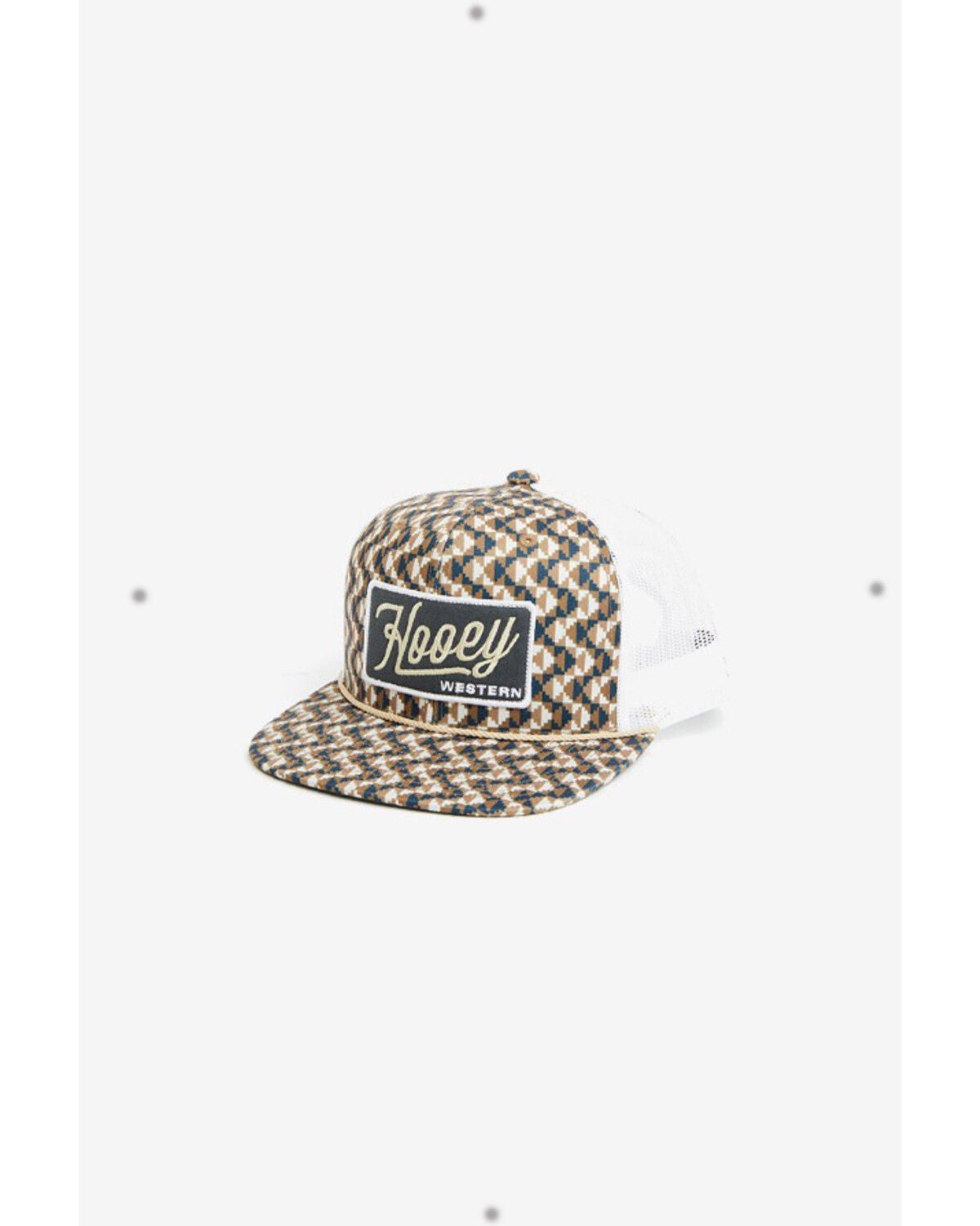 Hooey Men's Lakota Trucker Cap, Tan, hi-res