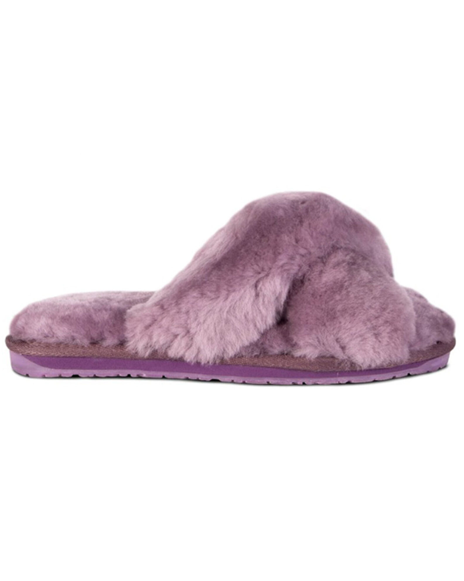 Cloud nine sheepskin flip flop top