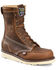 Image #1 - Carolina Men's 8" Lace-Up Work Boots - Moc Toe, Brown, hi-res