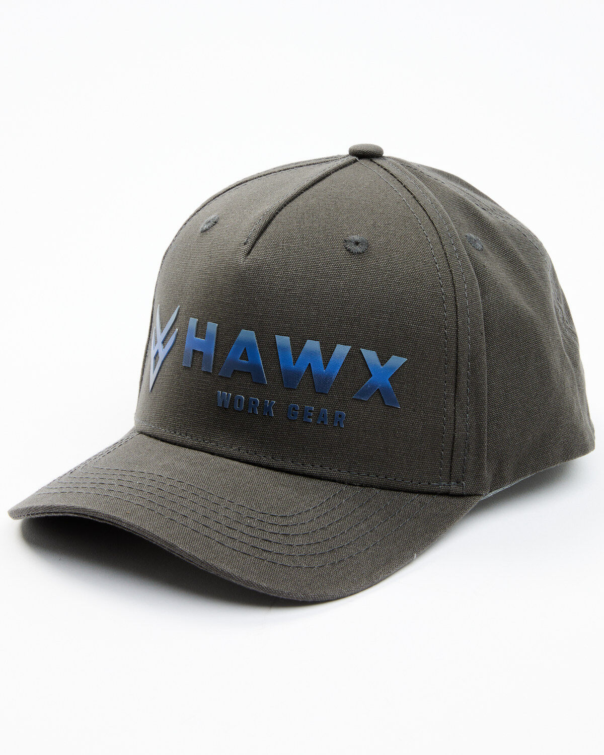 Image #1 - Hawx Men's Gradient Logo Ball Cap, Grey, hi-res