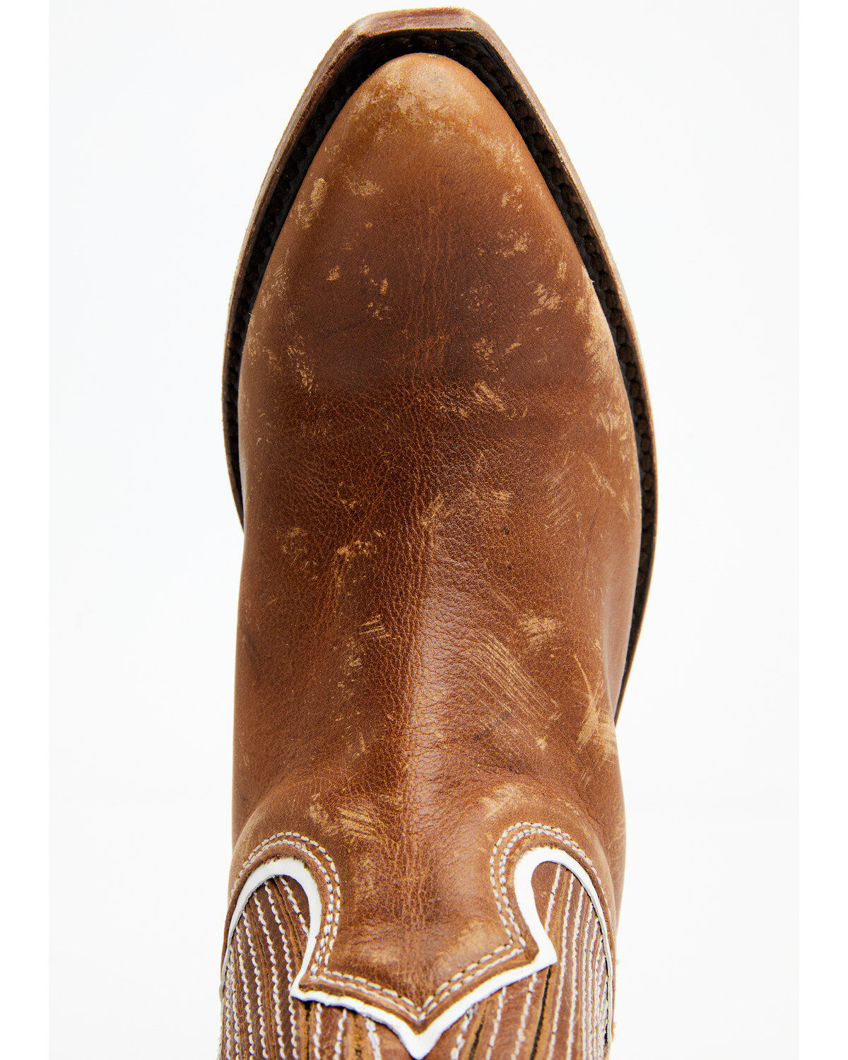Image #6 - Liberty Black Women's Rebecca Back Star Booties - Snip Toe, Tan, hi-res