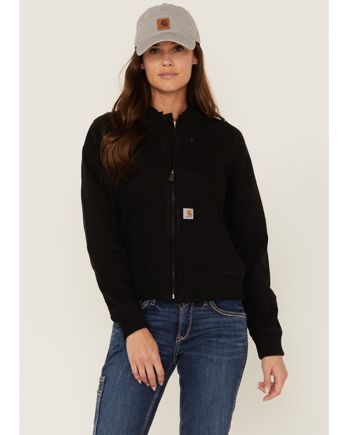 Image #1 - Carhartt Women's Crawford Bomber Jacket, , hi-res