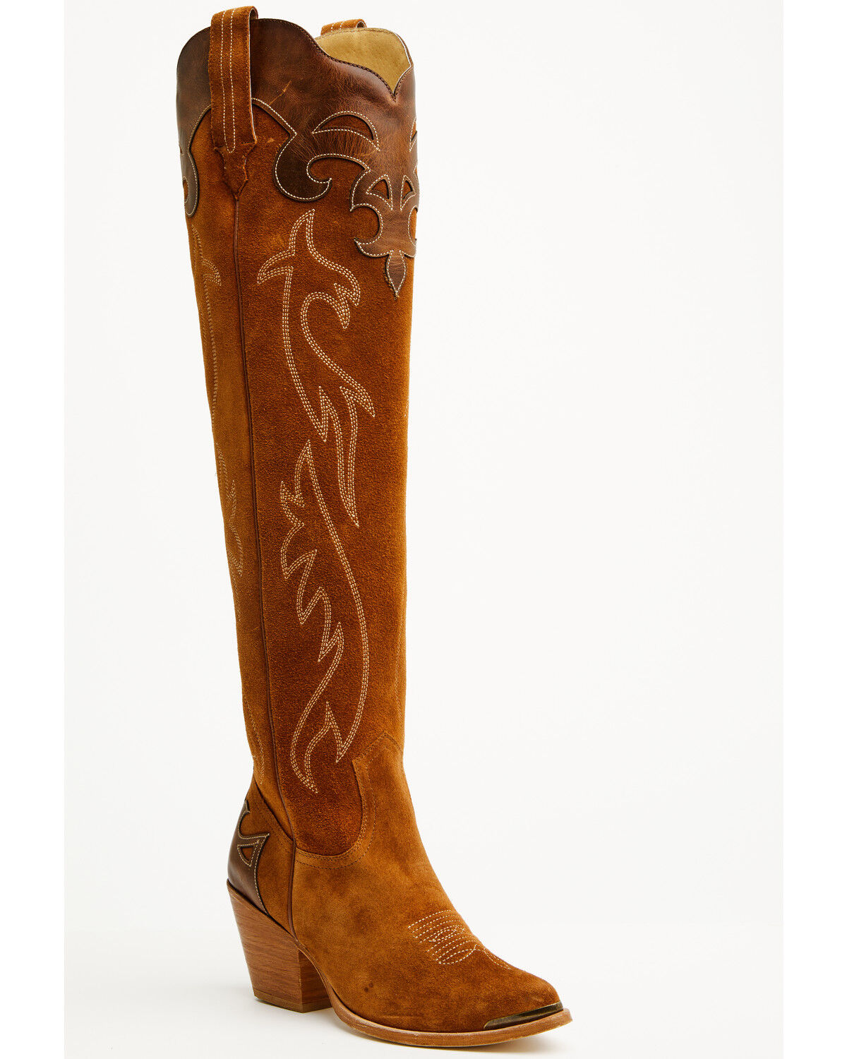 Image #1 - Idyllwind Women's Cordero Suede Tall Western Boots - Round Toe, Brown, hi-res