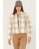 Image #1 - Ariat Women's Rebar Heavy Durastretch Flannel Work Shirt, Beige, hi-res