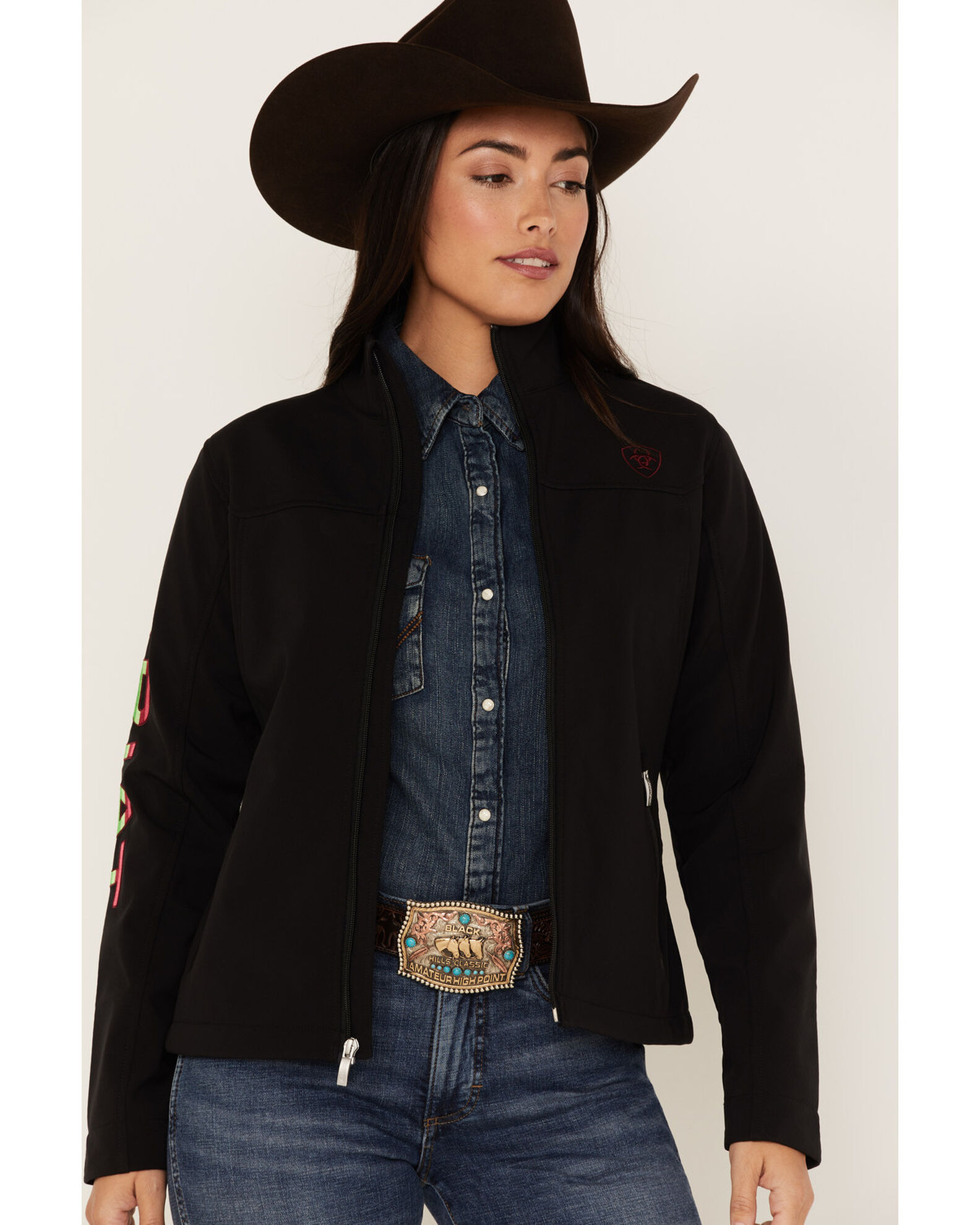 Ariat jacket women's boot barn sale