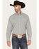 Cinch Men's Stretch Long Sleeve Button Down Western Shirt, Multi, hi-res