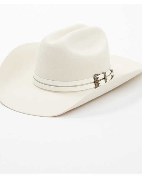 Idyllwind Women's Priscilla Western Wool Felt Hat, White, hi-res