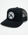 Image #1 - Hooey Men's Roughy 2.0 Trucker Cap, Black, hi-res
