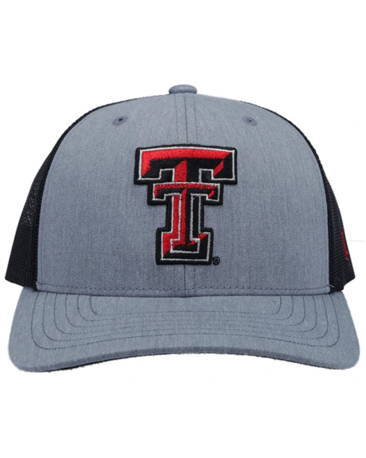 Image #3 - Hooey Men's Texas Tech University Logo Trucker Cap, Grey, hi-res