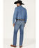 Wrangler Retro Men's Ansley Stretch Slim Straight Jeans , Medium Wash, hi-res
