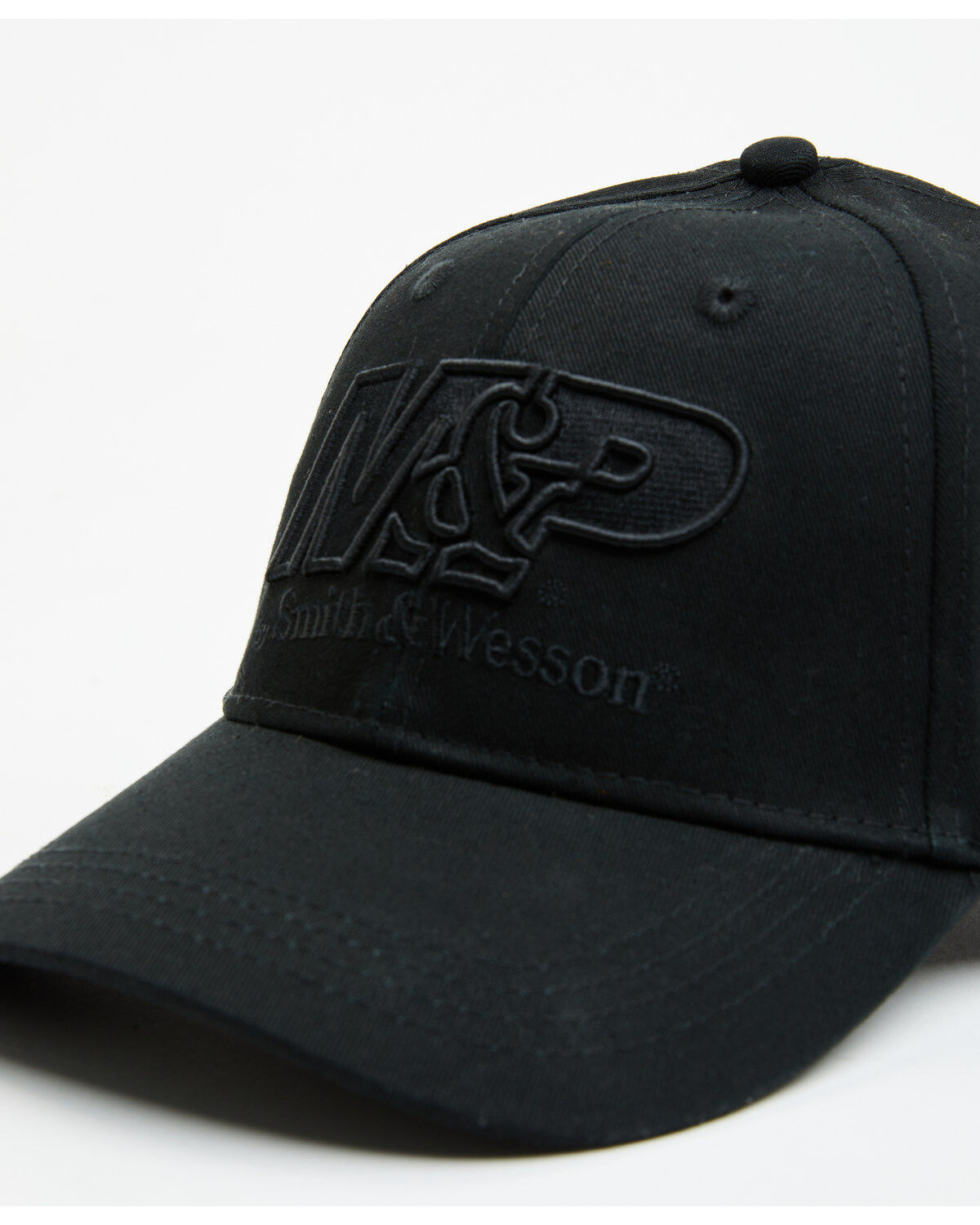 Image #2 - Smith & Wesson Men's M&P Embroidered Baseball Cap, Black, hi-res