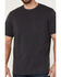 Brothers & Sons Men's Charcoal Basic Short Sleeve Pocket T-Shirt , Charcoal, hi-res