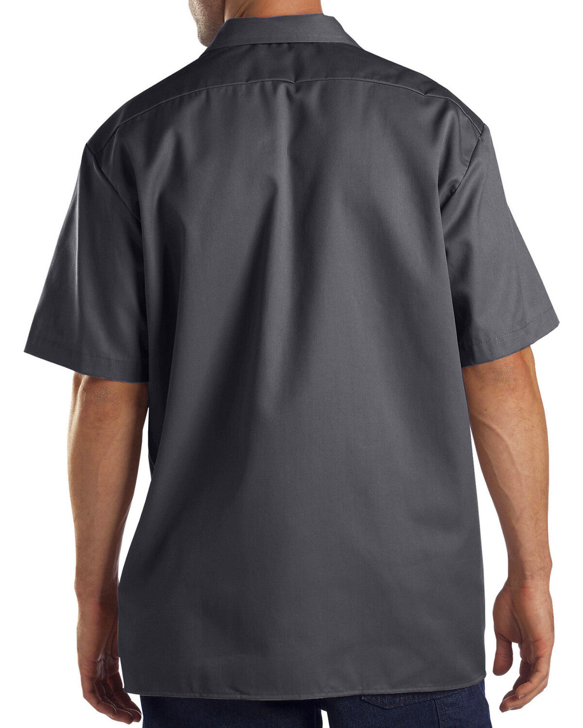 Image #2 - Dickies Men's Flex Twill Short Sleeve Button Down Work Shirt, , hi-res