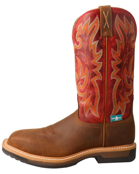 Image #2 - Twisted X Women's Lite Cowboy Waterproof Western Work Boots - Composite Toe, , hi-res