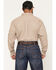 Image #4 - Ariat Men's FR Ty Logo Geo Print Long Sleeve Button-Down Work Shirt, Brown, hi-res