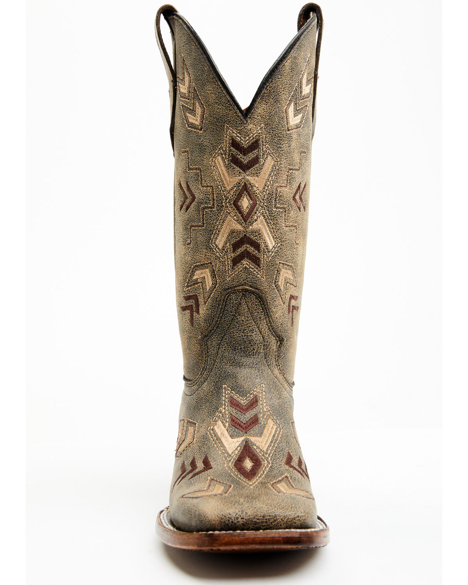 Image #4 - Circle G Women's Arrowhead Western Boots - Broad Square Toe, , hi-res