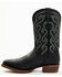 Image #3 - Dan Post Men's 12" Leon Western Performance Boots - Round Toe, Black, hi-res