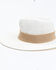 Image #3 - Nikki Beach Women's Shea Toyo Straw Western Fashion Hat, White, hi-res