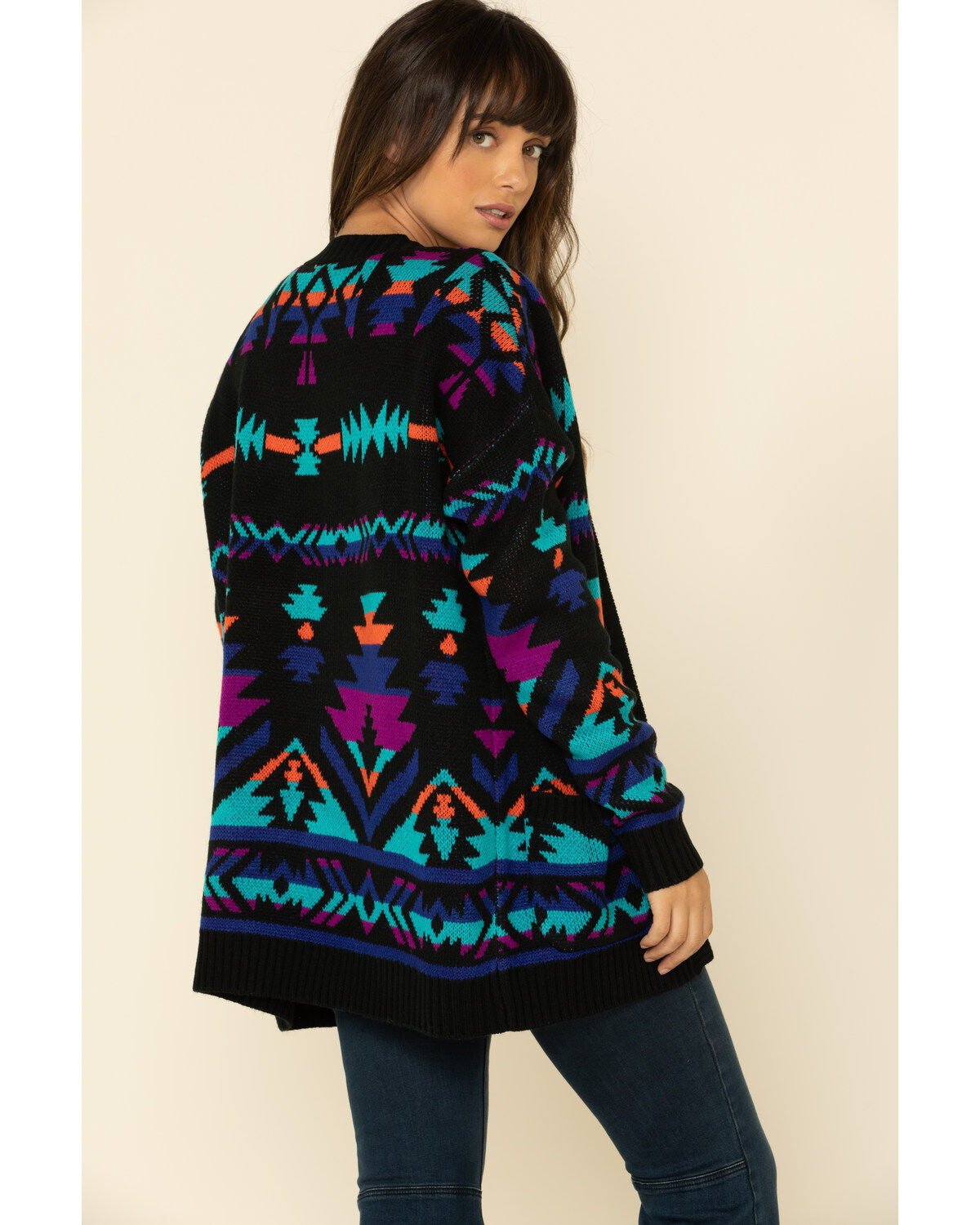 wrangler aztec cardigan