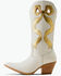 Image #2 - Ariat Women's Beaux Western Boots - Round Toe, White, hi-res