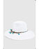 Image #3 - Nikki Beach Women's Dara Straw Western Fashion Hat, White, hi-res