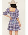 Image #4 - Yura Women's Plaid Print Tier Dress, , hi-res