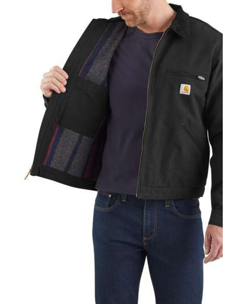 Carhartt Men S Duck Detroit Work Jacket Big Boot Barn