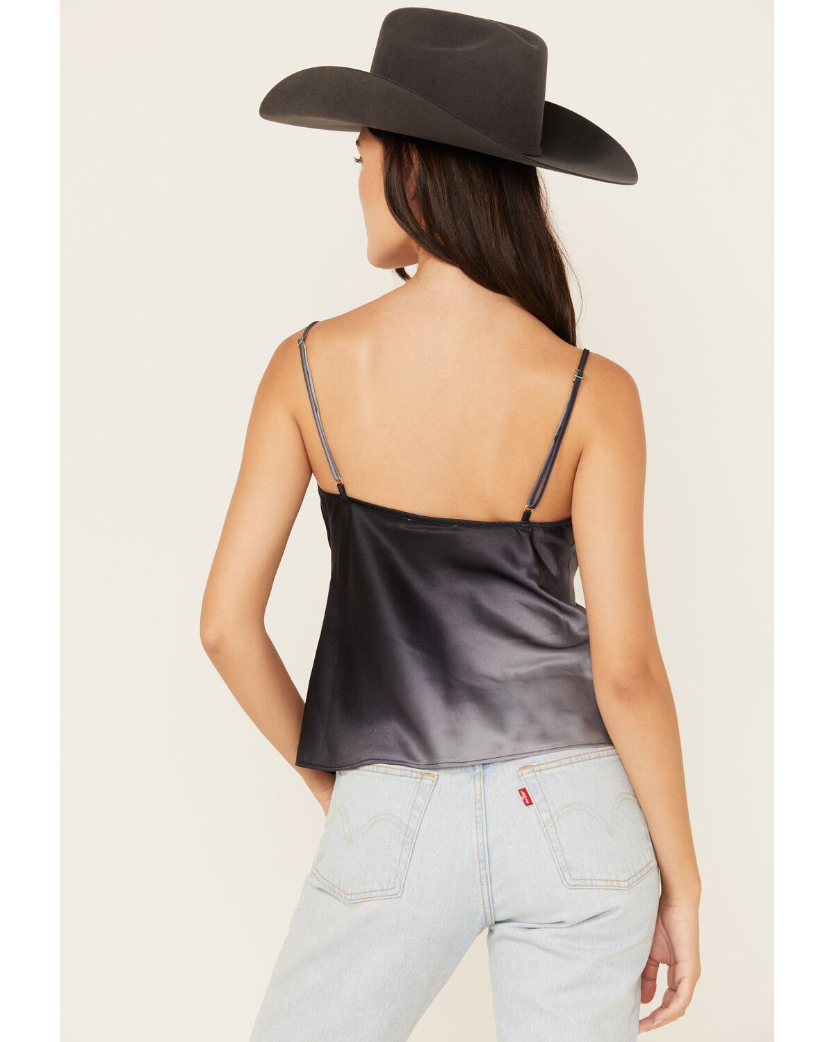 Image #4 - Revel Women's Metallic Cami, Silver, hi-res