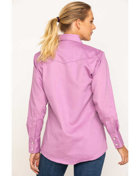 Image #2 - Wrangler Women's Flame-Resistant Long Sleeve Shirt, , hi-res